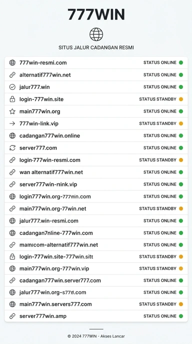 Link Alternatif 777win untuk Pengguna Android Indonesia