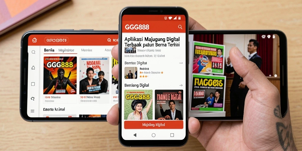 Screenshot GGG888 menampilkan antarmuka aplikasi Majalah Digital yang menarik dan informatif.