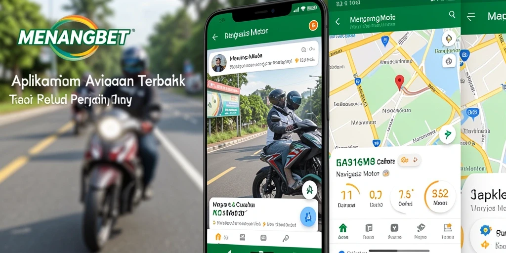 Tampilan antarmuka aplikasi Navigasi Motor MENANGBET yang informatif dan interaktif.