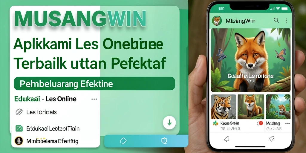 Tampilan antarmuka aplikasi MUSANGWIN yang intuitif dan menarik.